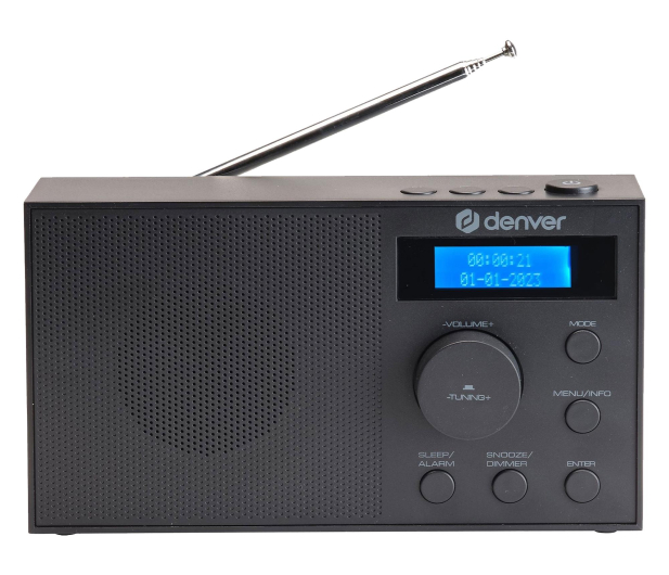 Denver Kompaktowe radio Denver DAB-51B czarne - 1535047 - zdjęcie